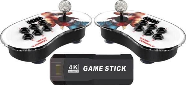 A16 Oyun Konsolu 2.4G Bağlantılı Tv-Pc Uyumlu 10.000 Oyunlu Atari Konsol Pilli Işıklı 3D 2D - Image 1