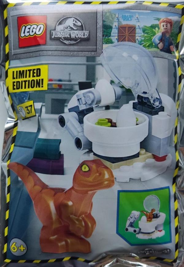 LEGO Jurassic World 122219 Raptor with Hatchery - Image 1