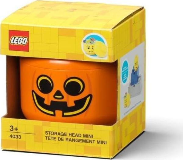 LEGO Storage 5008082 Minifigure Head Pumpkin Mini - Image 1