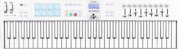 Keylab 61 Essential MK3 MIDI Klavye - Alpine White - Image 1
