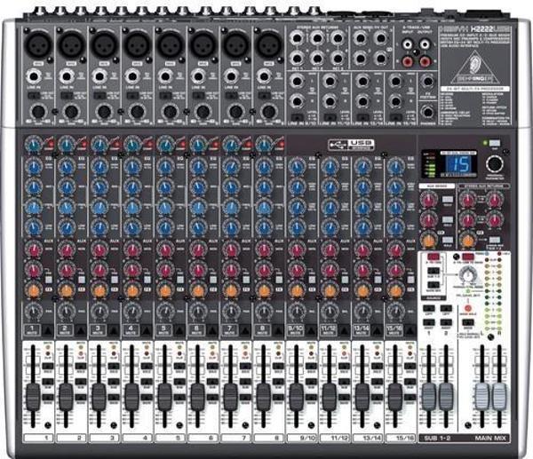 Behringer Xenyx X2222USB 22-Kanal USB Deck Mixer - Image 1