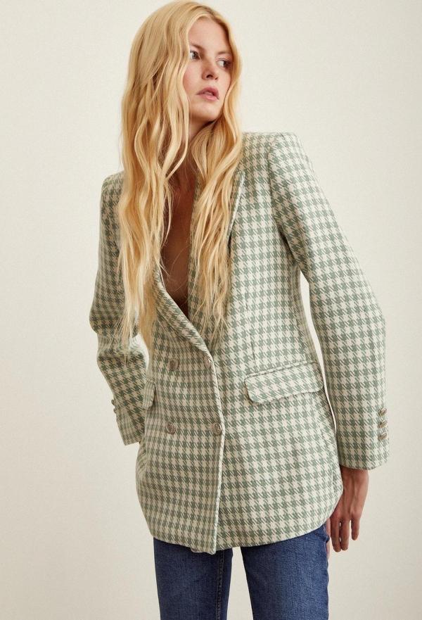 Kazayağa Blazer Ceket Mint - Image 1