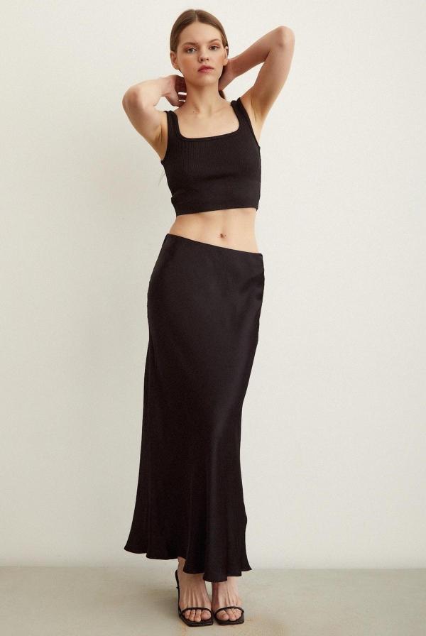 Verev Saten Etek Siyah - Image 1