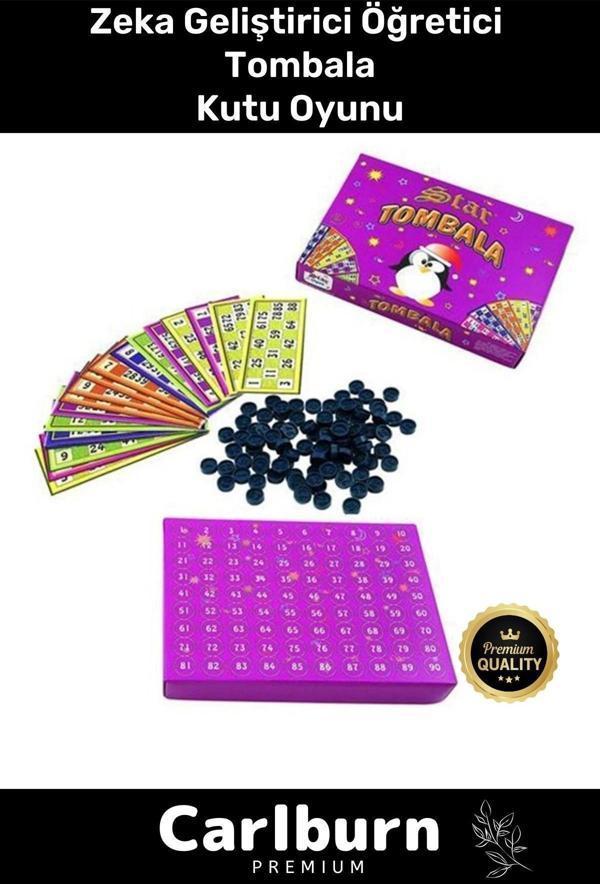 Premium Eğitici Zeka Geliştirici Öğretici Eğlence Aile Parti Yılbaşı Etkinlik Tombala Oyunu - Image 1