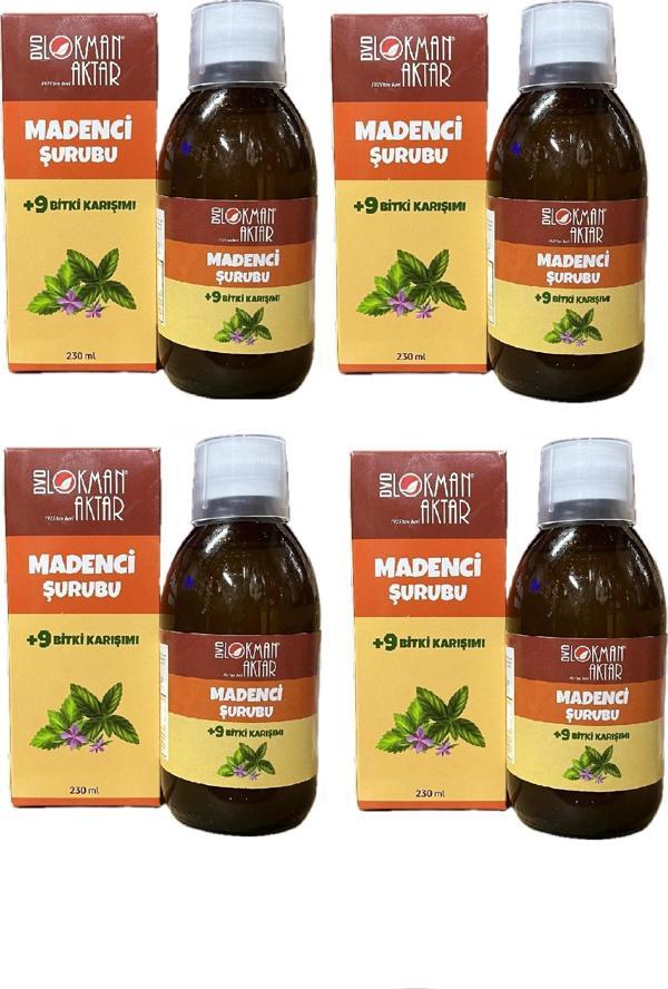 Lokman Aktar Madenci Şurubu 230ml 4Adet - Image 1