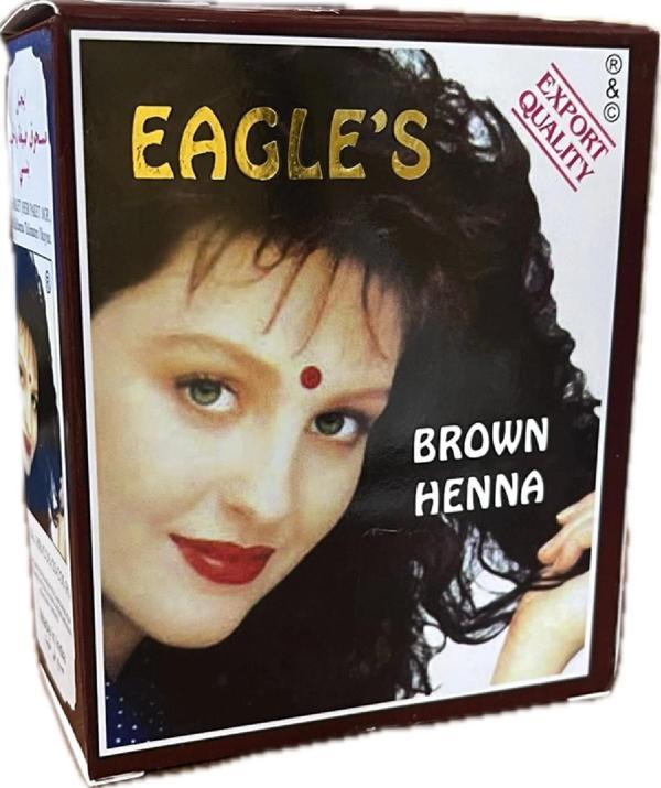 Kahverengi Hint Kınası EAGLE"S 6lı Paket - Image 1