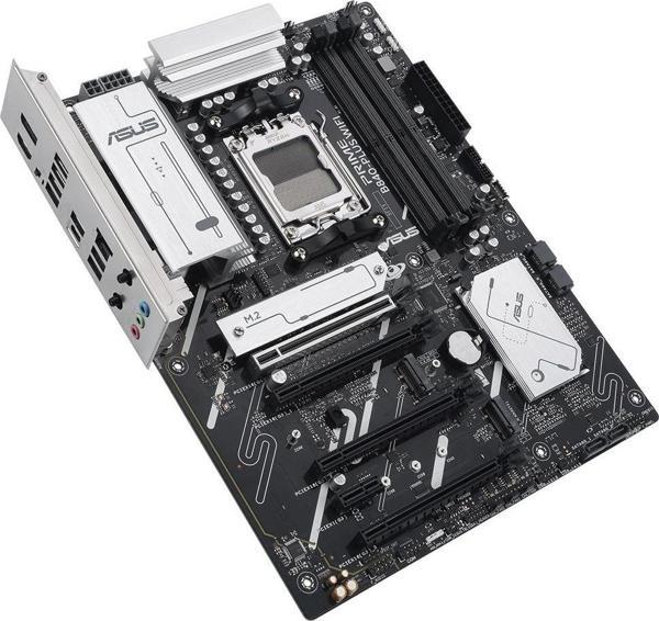 ASUS PRIME B840-PLUS WIFI AMD B840 AM5 DDR5 7600 DP HDMI 3x M2 USB3.2 AURA RGB 2.5Gbit LAN ATX ASUS 5X PROTECTION III, BIOS FlashBack Butonu - Image 1