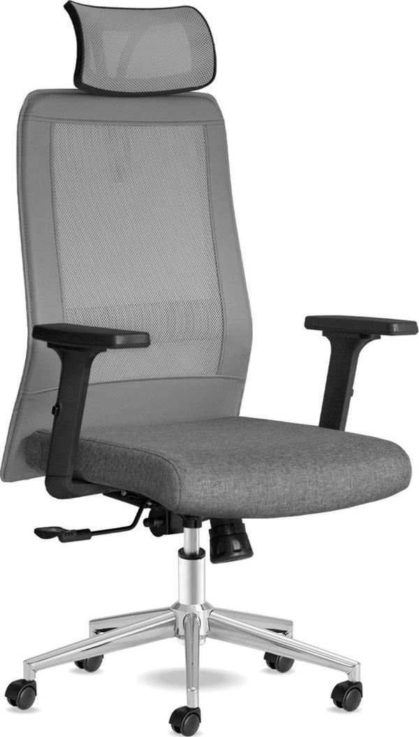 Calitte Kolto Başlıklı Gri Çalışma Koltuğu - Image 1