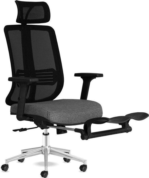 Calitte Spark Sx Krom Ayak Uzatmalı Çalışma Koltuğu - Image 1