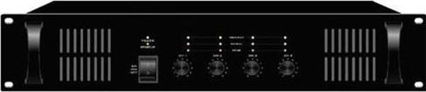 RS Audio DPA 4250 Power Amfi, 4x250W 100V, 4-Ω - Image 1