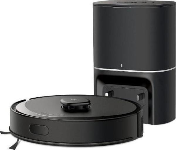 TP-Link Tapo RV30 Max Plus, 5300Pa Emiş Gücü, Akıllı Otomatik Boşaltma Ünitesi, Halıdan Kaçınma, Yüksek Vakum Güçlü Robot Süpürge ve Paspas - Image 1