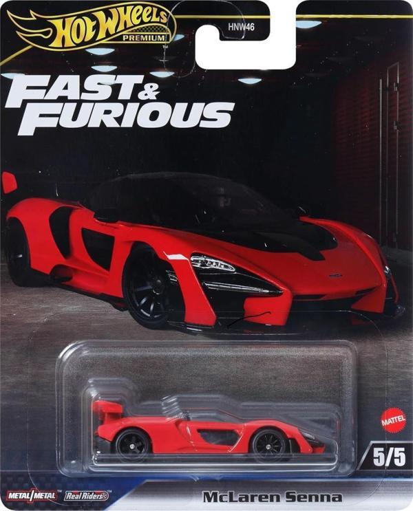 Hot Wheels Fast-Furious Premium Araba McLaren Senna  HNW46-JBL92 - Image 1