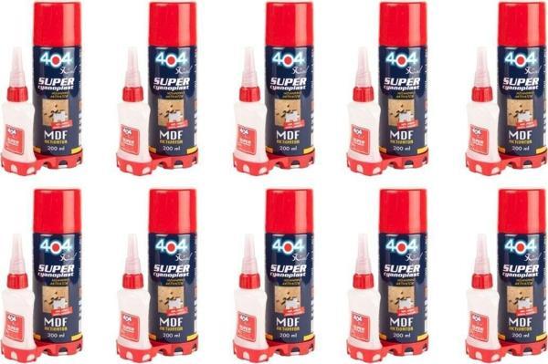 404 10 Adet 400 Ml Mdf Yapıştırıcı Hızlı Yapıştırıcı - Image 1