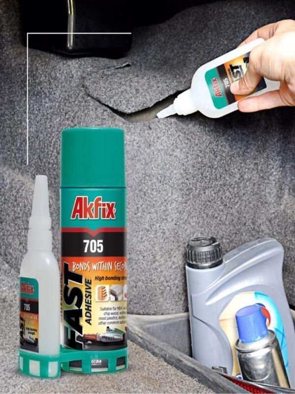 Akfix 705 Hızlı Yapıştırıcı (Mdf Kit) 400Ml + 100G - Image 1