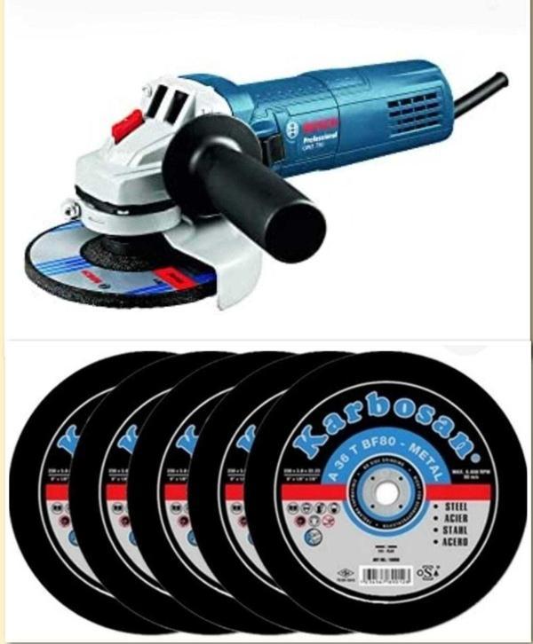 Bosch Gws 750 W 115 Avuç Taşlama 5 Adet Kesim Taşı - Image 1