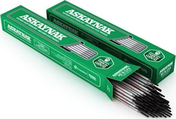 Askaynak As Pik 55 Döküm Pik Demir Kaynak Elektrod 3.25 Mm 30 Cm 5 Çubuk - Image 1