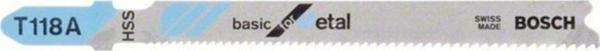 Bosch Metal Dekupaj Testere Bıçağı 2 608 631 964 (Adet) T 118 A Basic - Image 1