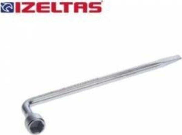 İzeltaş 1940 09 0019 Bijon Anahtarı Pipo Tipi Tornavida Ağızlı (19 Mm) 1 Adet - Image 1