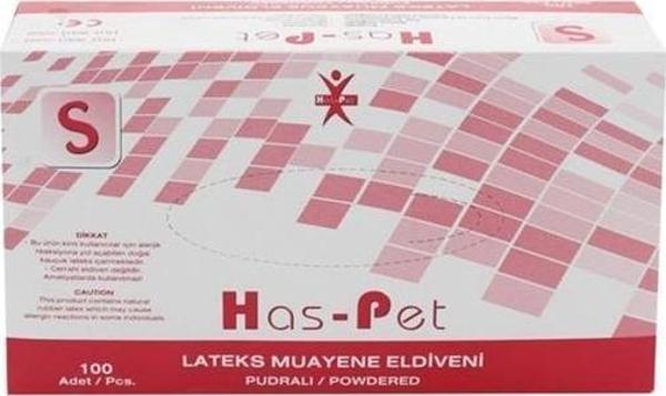 Has-Pet Lateks Muayne Eldiveni S Pudralı - Image 1