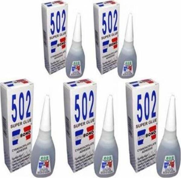 Evobond 502 Japon Yapıştırıcısı 20 Gr (5'Li Paket) - Image 1