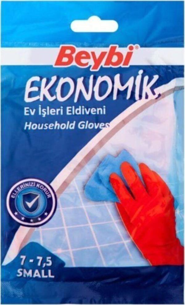 Beybi Ekonomik Temizlik Eldiveni L Beden 5 Çift - Image 1