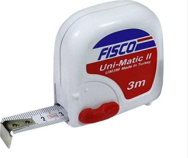 Fisco Fısco Unı-Matıc Iı Um 3M Şerit Metre 3 Adet - Image 1