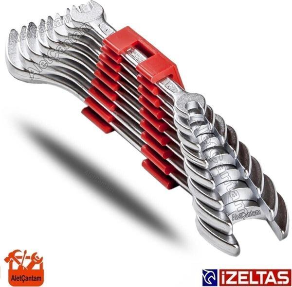 İzeltaş Iki Ağız Anahtar Takımı 8 Parça - Image 1