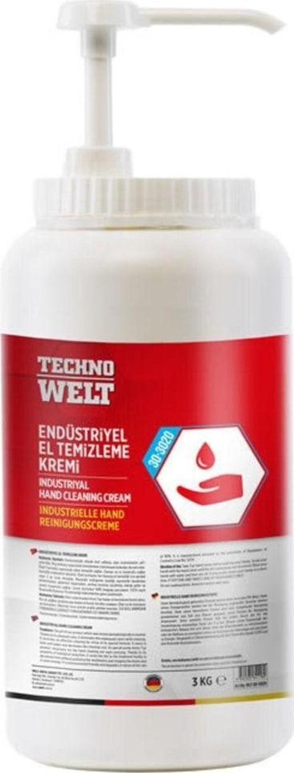 Techno Welt Technowelt Endüstriyel El Temizleme Kremi 3 Kg - Image 1