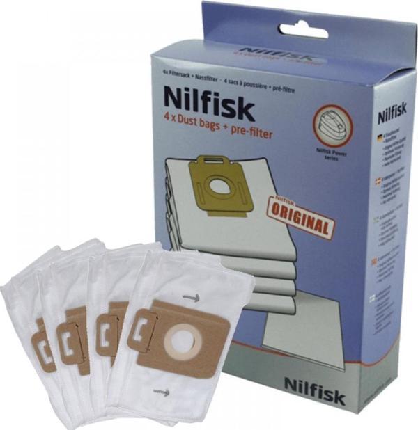 Nilfisk Power Allergy Toz Torbası 4 Adet  (A++Kalite) - Image 1