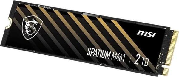 MSI SSD SPATIUM M461 NVME M.2 2TB NVMe M.2 2TB R:5000 W:4200 - Image 1