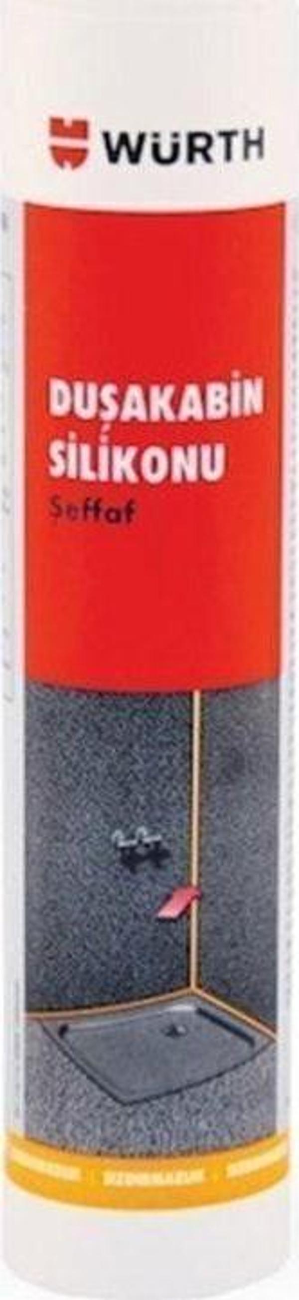 Würth Duşakabin Silikonu 310 Ml - Beyaz - Image 1
