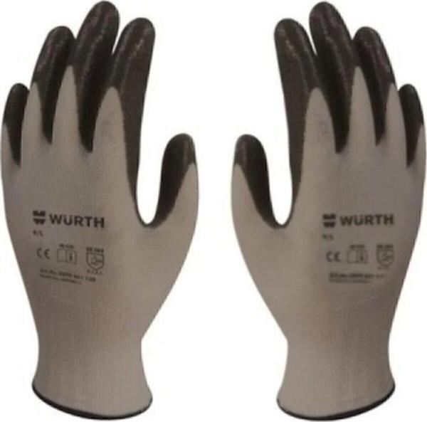 Würth Iş Güvenliği Eldiveni Mekanikçi Siyah 9 3 Adet - Image 1
