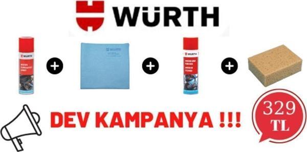 Würth Motor Temizleme Araç Içi Temizleme Güderi Bez Sünger - Image 1