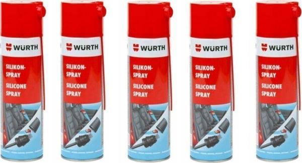 Würth Silikon Sprey 500 Ml X5 I Bi Yerde - Image 1