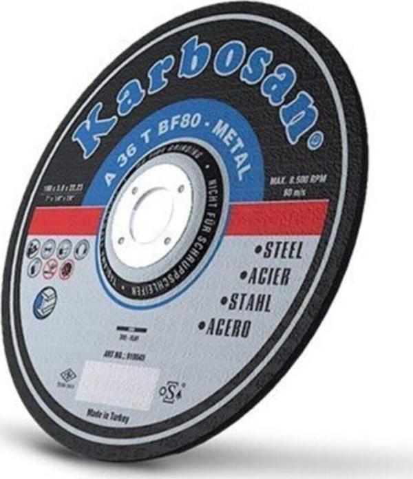 Karbosan Metal (Nk) Kesme Diski 230X3.0X22.23 (10'Lu) - Image 1