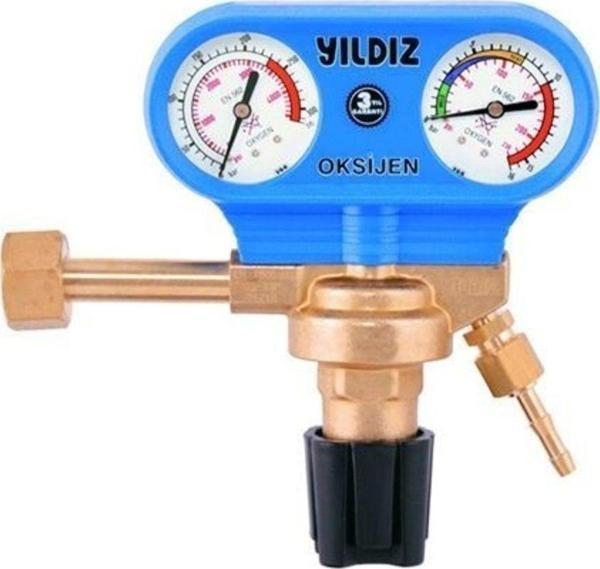 Yıldız Gaz Armatürleri 5301S Basınç Düşürücü Oksijen - Image 1
