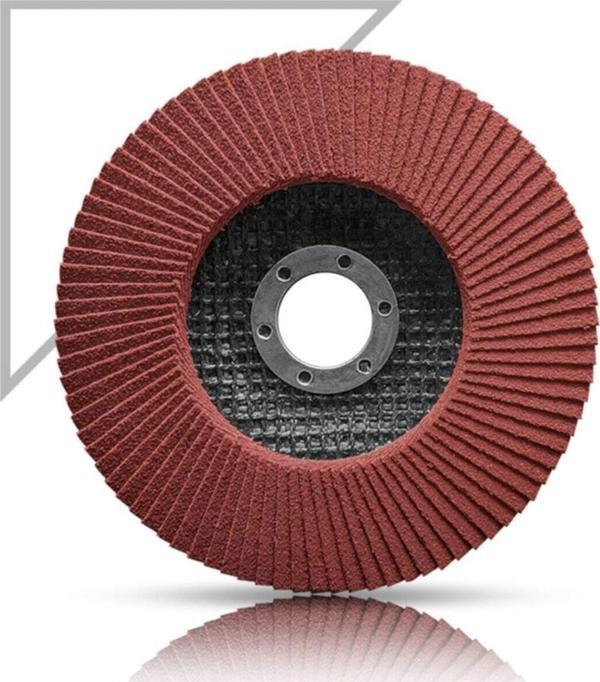 Karbosan Metal Zımpara Flap Disk - 115 X 80 Kum - 5 Adet - Image 1
