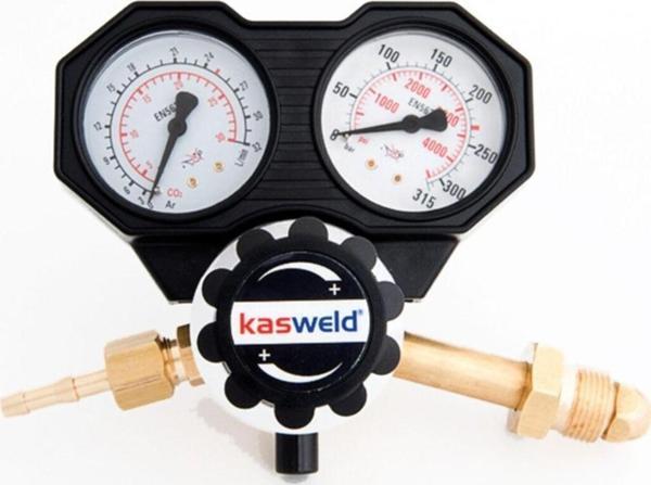 Kasweld 2103 Argon Karışım Regülatörü Saati Basınç Düşürücü - Image 1