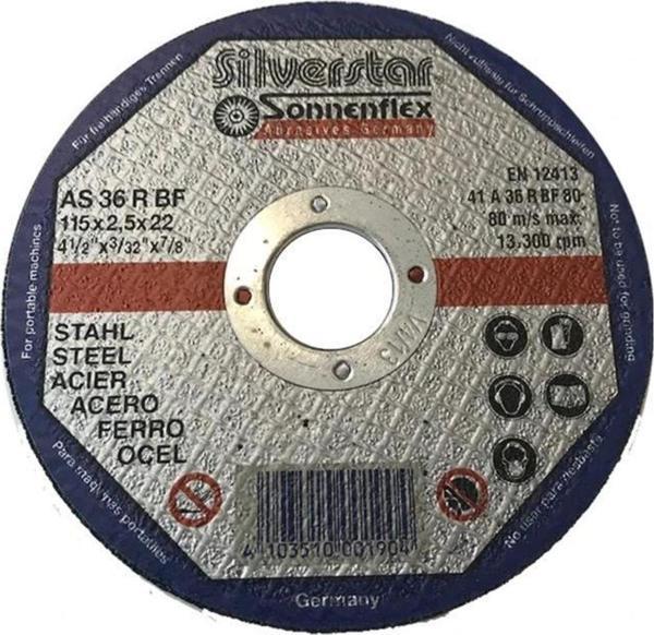 Sonnenflex 115X2.5X22.23Mm Kesme Taşı 25 Adet - Image 1