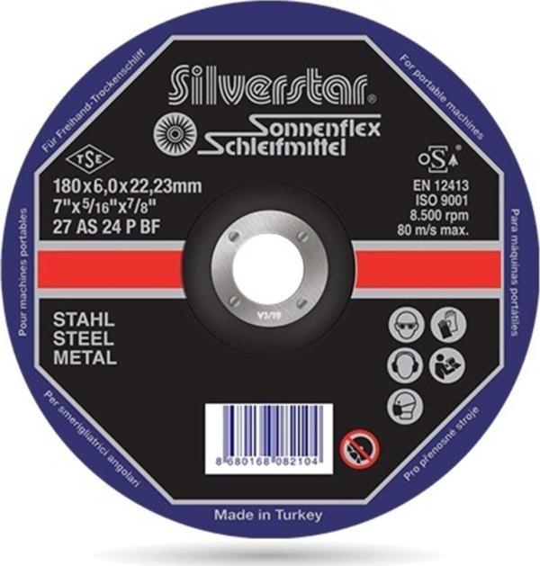 Sonnenflex 180 X 6,0 X 22,23 Mm Metal Kesici Disk 1 Adet - Image 1