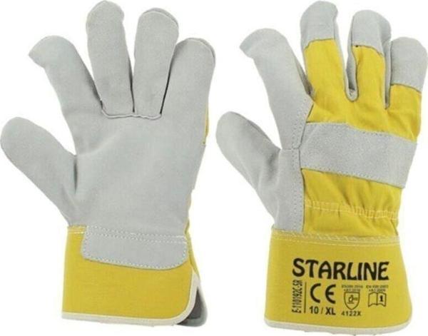 Starline Deri Eldiven E-110192C-Sr Yanmaz Kaynak Eldiveni 1 Çift - Image 1