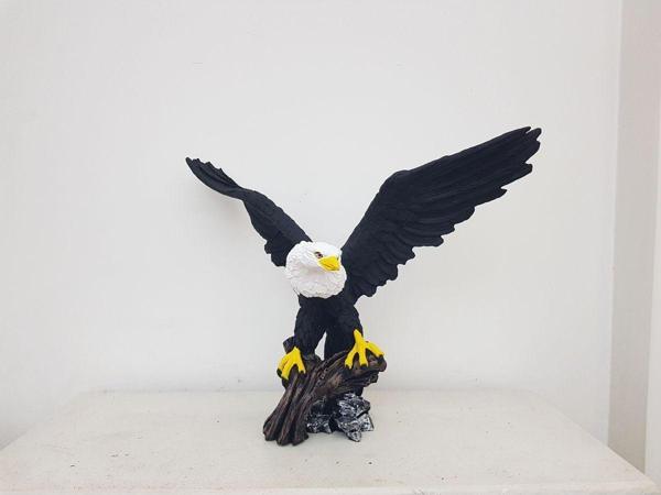 Arose Kartal Kanatları Açık Kartal Dekor Biblo Heykel - Image 1
