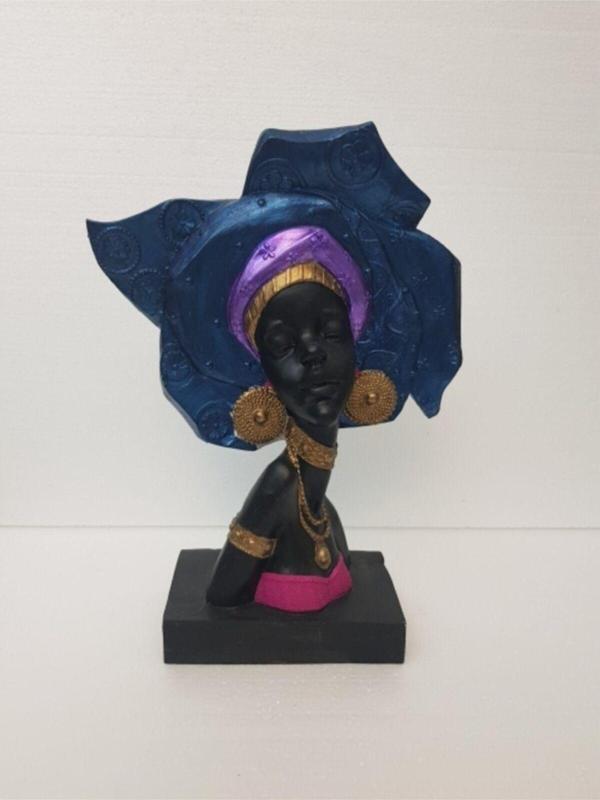 Arose Ab Ev Dekorasyon Afrikalı Kadın Dekor Ev Ofis Organizasyon Dekoru - Image 1