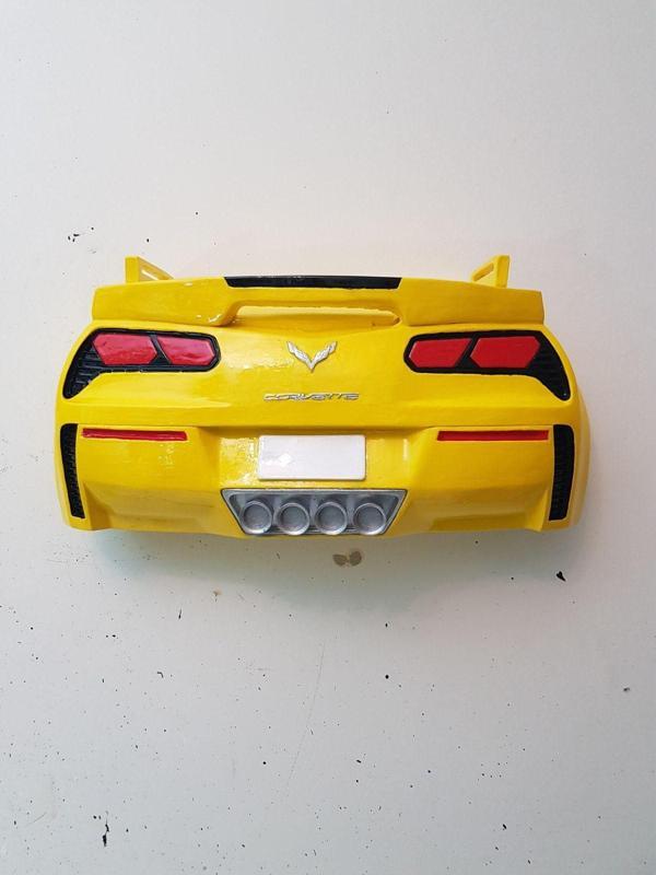 Arose Chevrolet Corvette Duvar Araba Dekor Duvar Dekoru Cafe Galeri Dekoru Biblo - Image 1
