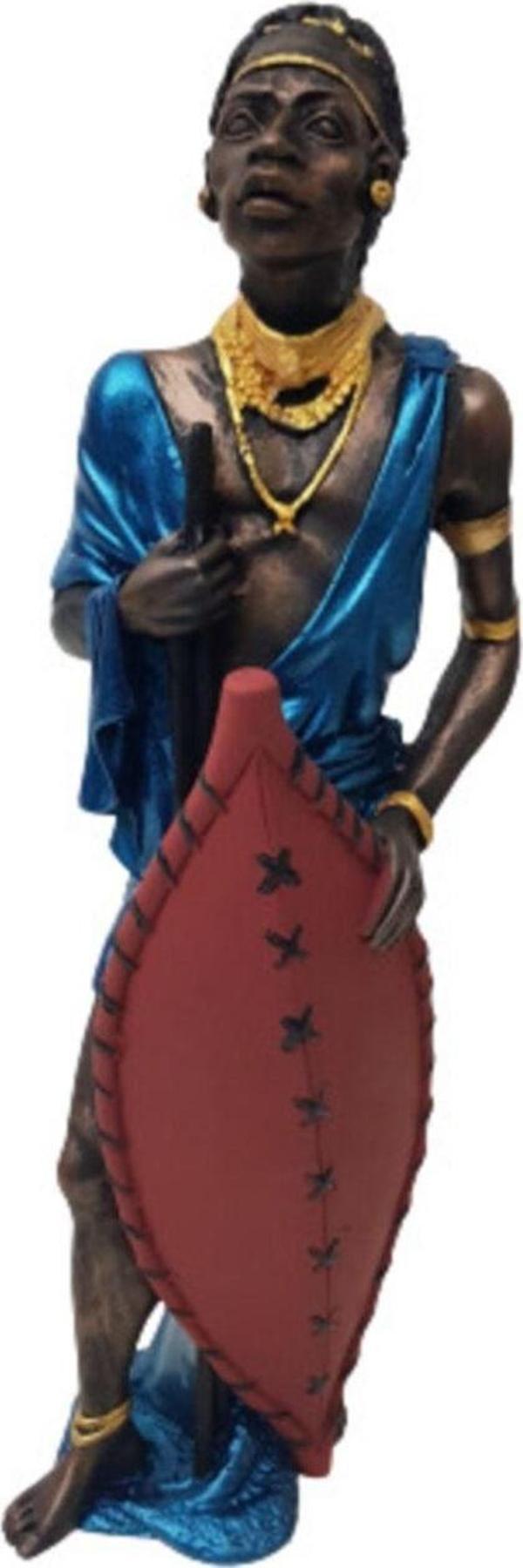 Arose Ab Ev Dekorasyon Afrikalı Savaşçı Biblo - Image 1