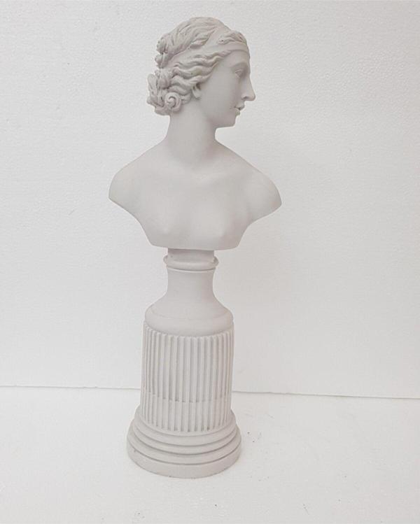 Arose Ev Dekorasyon Letafet Sütunlu Kadın Büst - Image 1