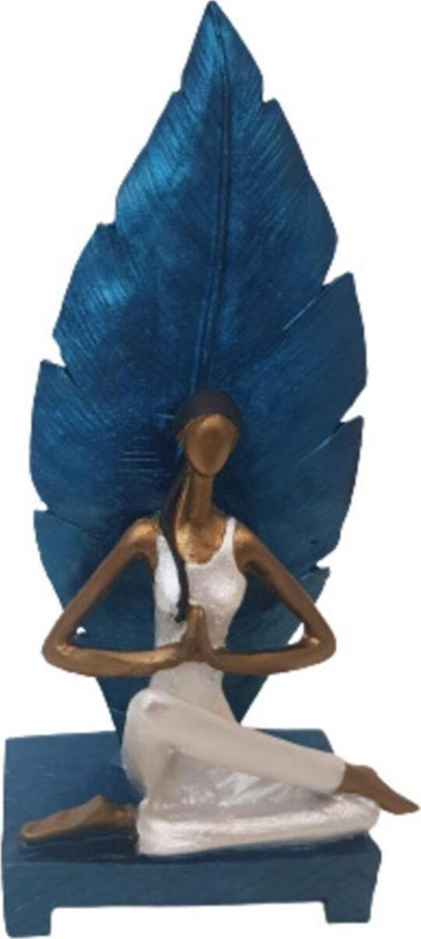 Arose Ab Ev Dekorasyon Yapraklı Yogacı Kadın - Image 1