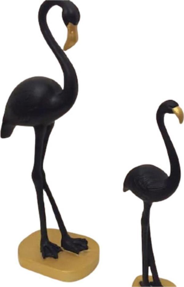 Arose İkili Flamingo Siyah Gold Biblo - Image 1