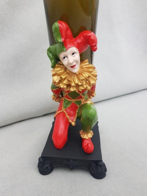 Arose Soytarı Palyaço Şaraplık Şişelik Biblo Dekor Şaraplık Şişe Tutucu - Image 1