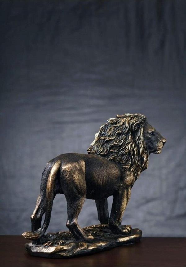 Arose Aslan Biblo Heykel Dekor - Image 1